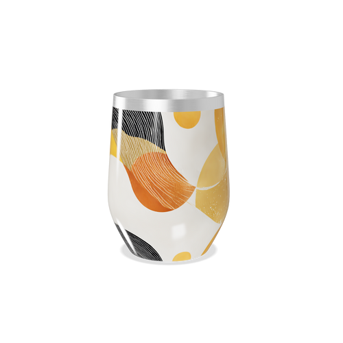 Copo Térmico Slim - Estampa Abstrata Colorida