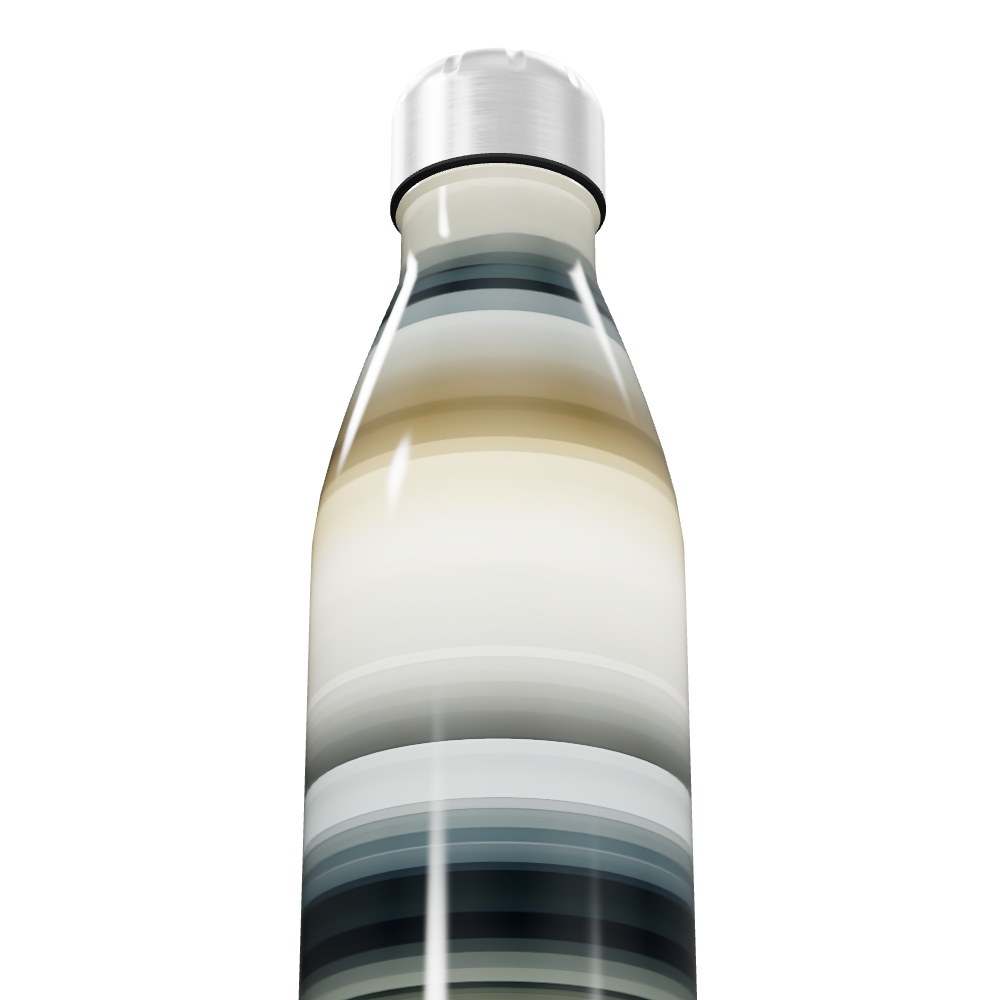 Garrafa Inox Listrada Colorida 500ml