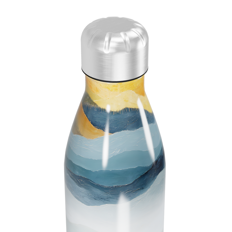 Garrafa Inox - Estampa Colorida Abstrata