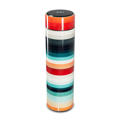 Garrafa Térmica Touch - Listrada Multicolorida