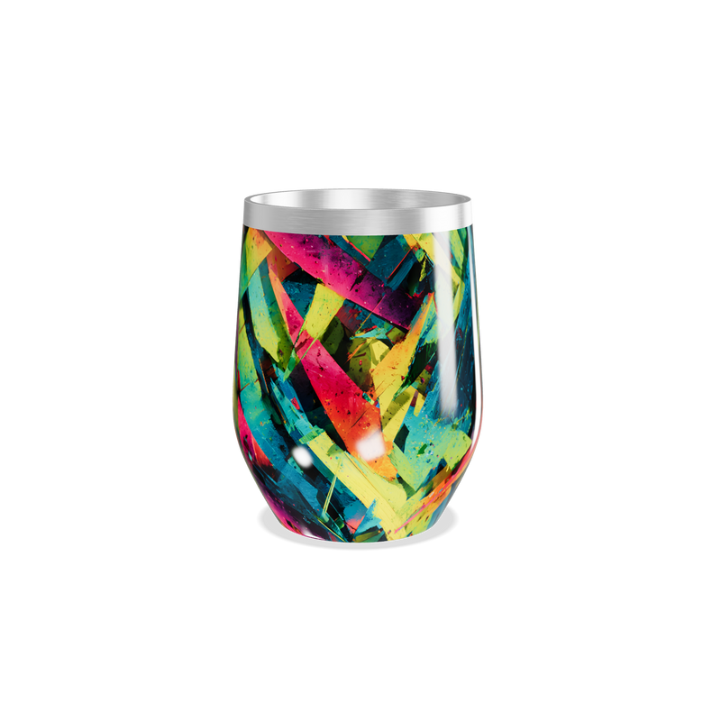 Copo Térmico Slim - Estampado Colorido Inox