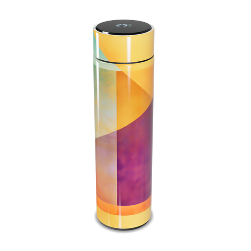 Garrafa Térmica Touch - Colorida com Display Digital