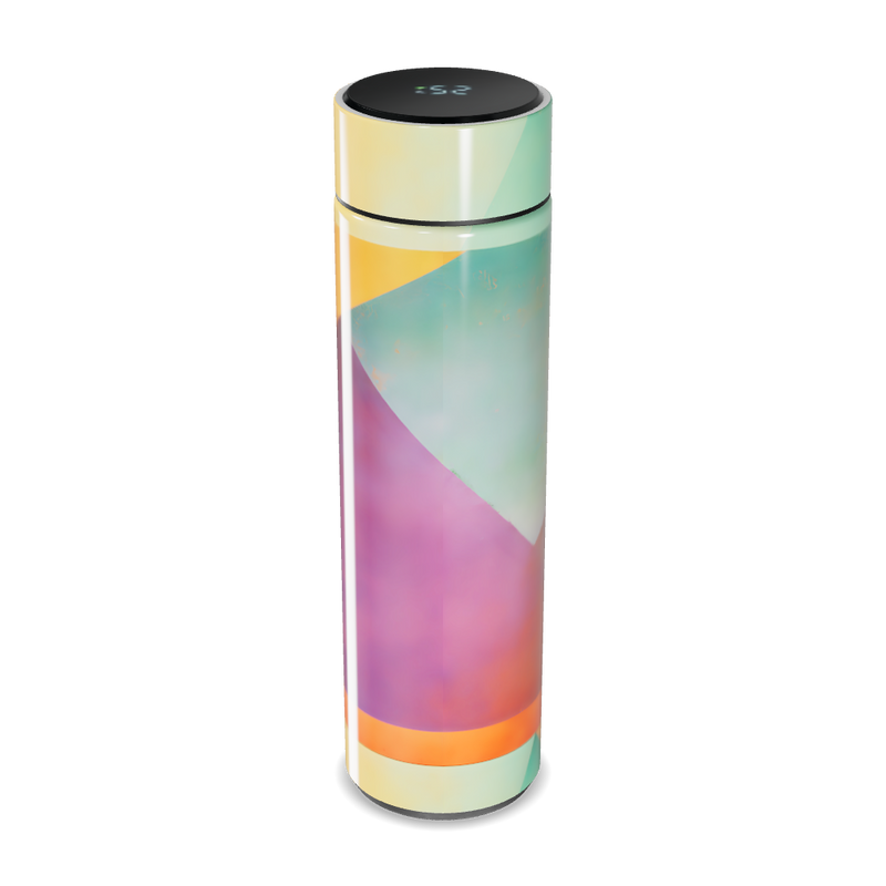 Garrafa Térmica Touch - Colorida com Display Digital