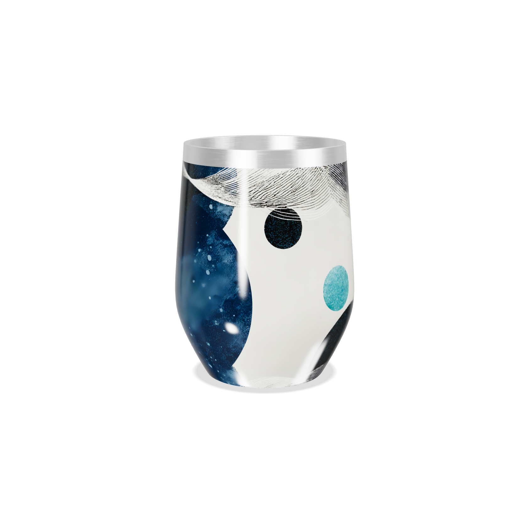 Copo Térmico Slim - Design Moderno Azul