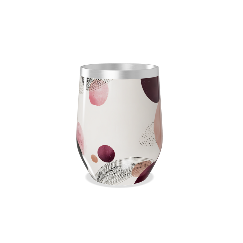 Copo Térmico Slim - Estampa Bolinhas Coloridas