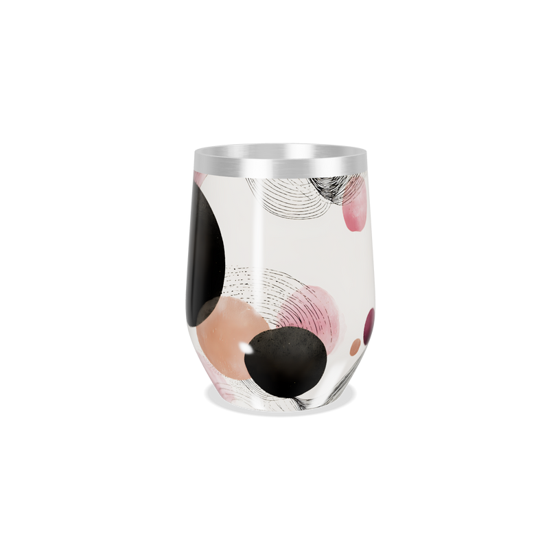 Copo Térmico Slim - Estampa Bolinhas Coloridas