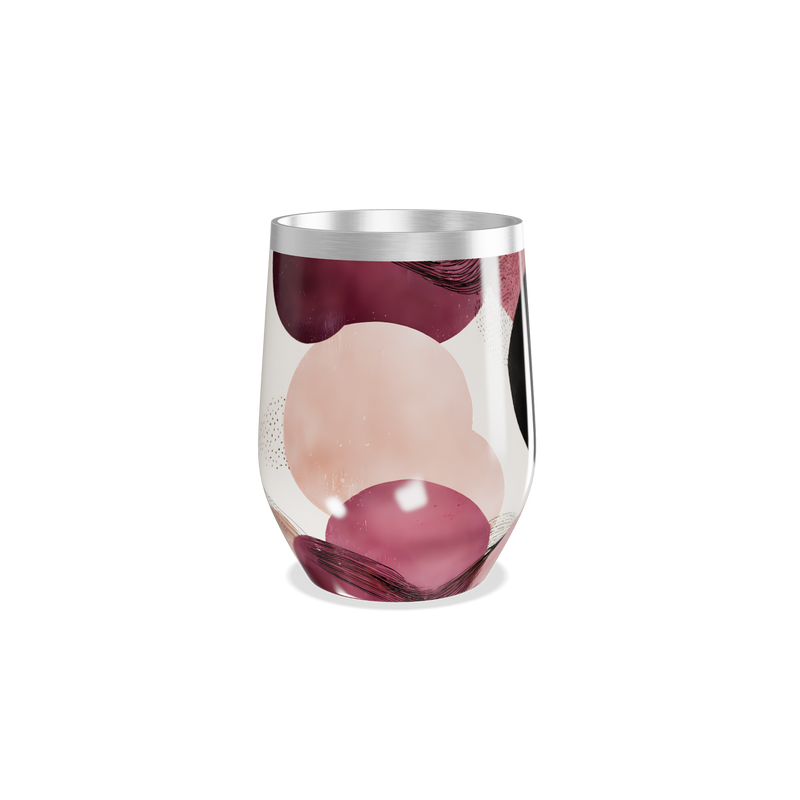 Copo Térmico Slim - Estampa Bolinhas Coloridas