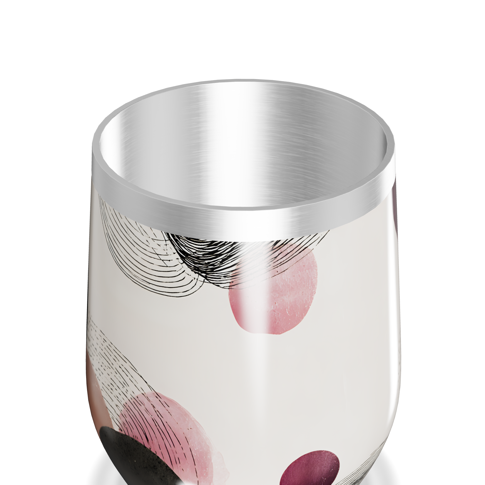 Copo Térmico Slim - Estampa Bolinhas Coloridas