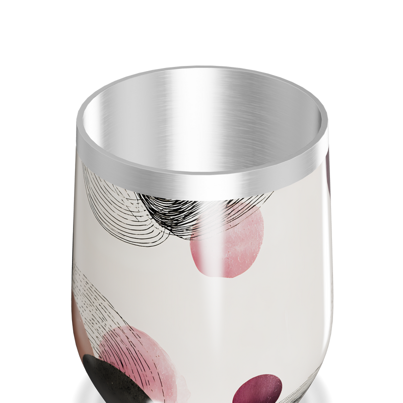 Copo Térmico Slim - Estampa Bolinhas Coloridas