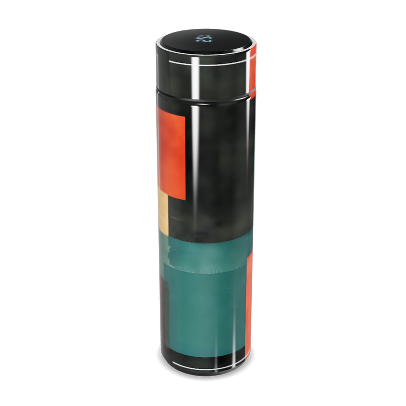 Garrafa Térmica Touch - Multicolorida Abstrata