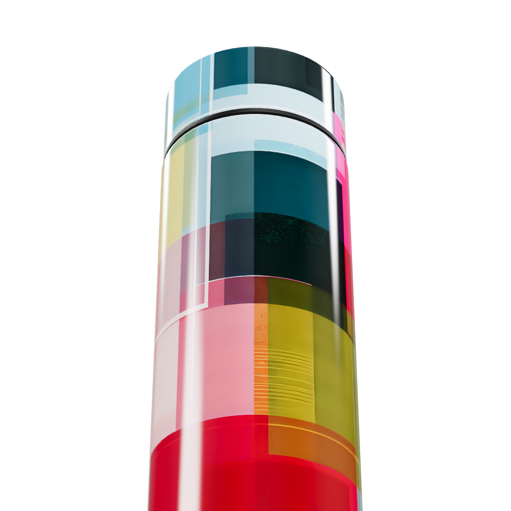 Garrafa Térmica Touch - Multicolor com Display Digital