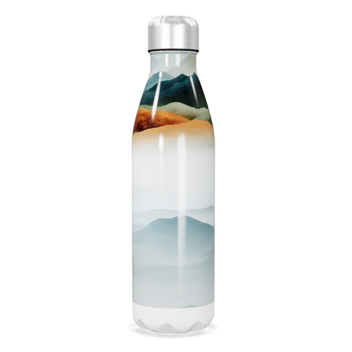 Garrafa Inox - Estampa Montanhas