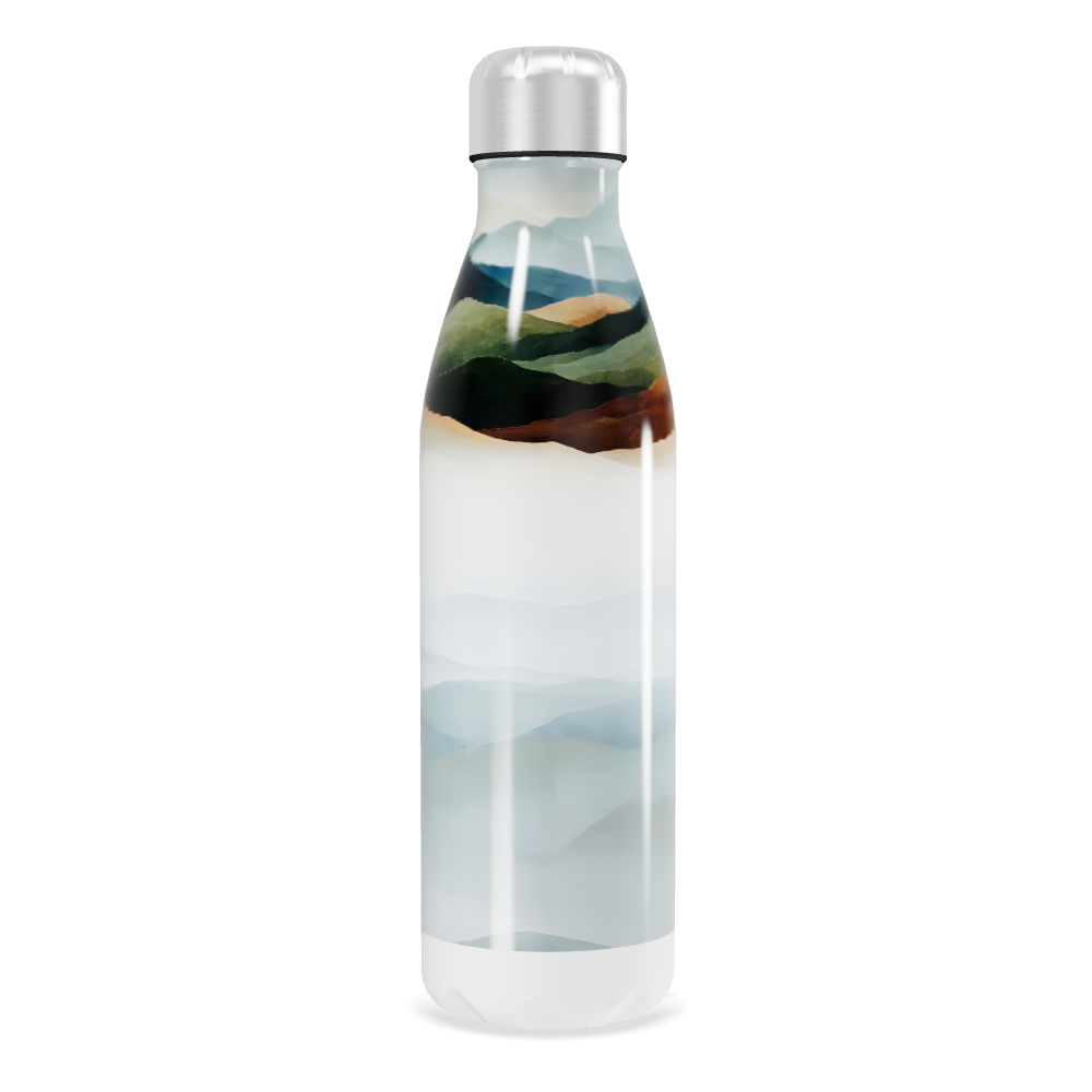 Garrafa Inox - Estampa Montanhas