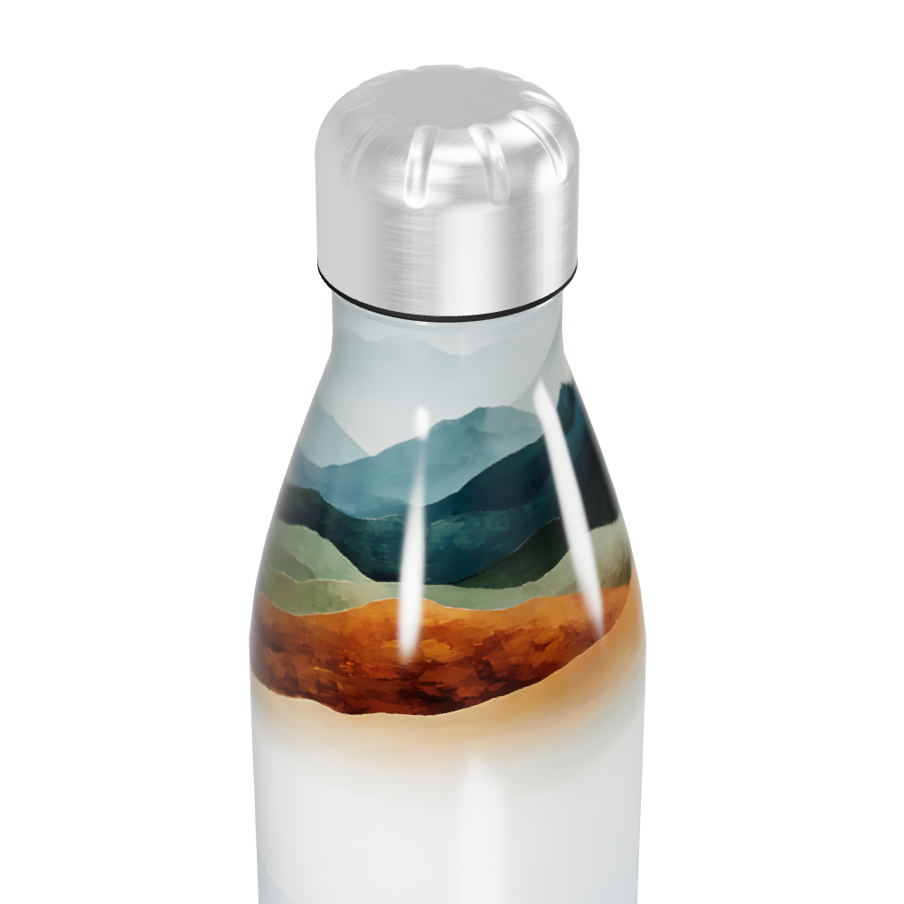 Garrafa Inox - Estampa Montanhas