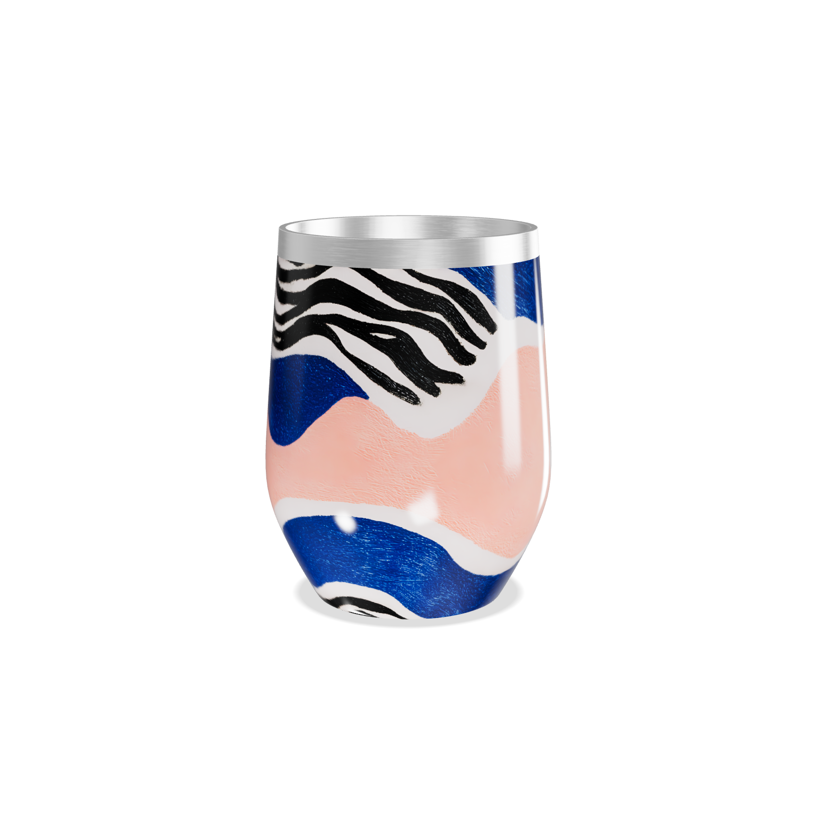 Copo Térmico Slim - Estampa Colorida Moderna