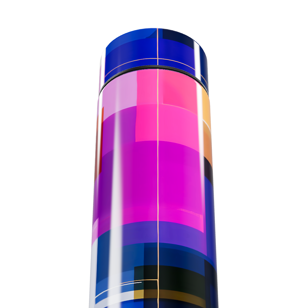 Garrafa Térmica Touch - Estampa Colorida