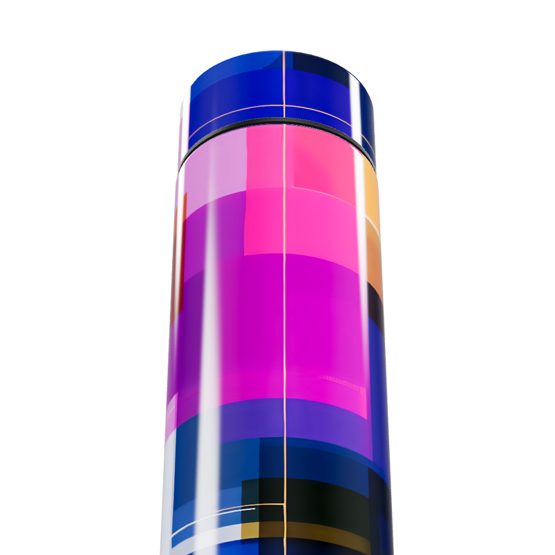 Garrafa Térmica Touch - Estampa Colorida