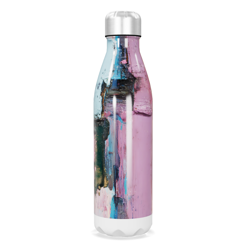 Garrafa Inox Estampada Colorida 500ml