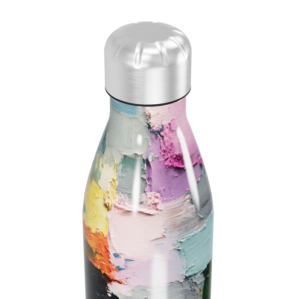 Garrafa Inox - Colorida Pintura Moderna