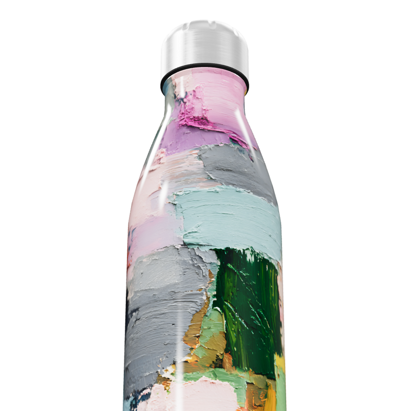Garrafa Inox - Colorida Pintura Moderna