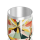 Copo Térmico Slim - Colorido Geométrico Aço Inox
