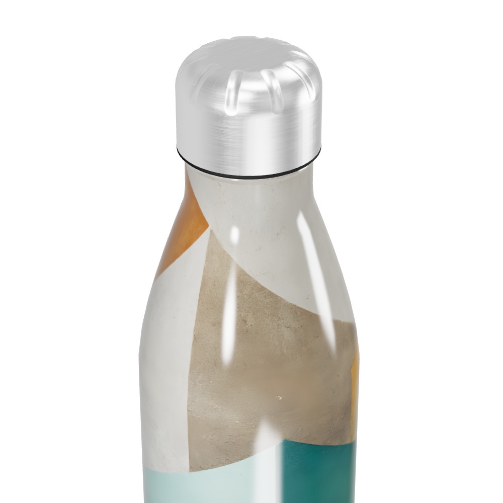 Garrafa Inox Estampada - Geométrica Colorida