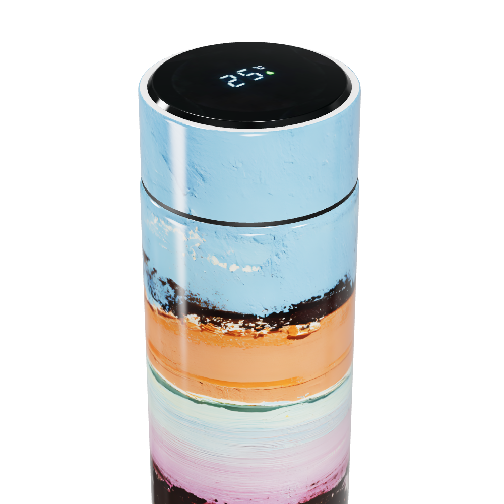 Garrafa Térmica Touch - Multicolorida Inox