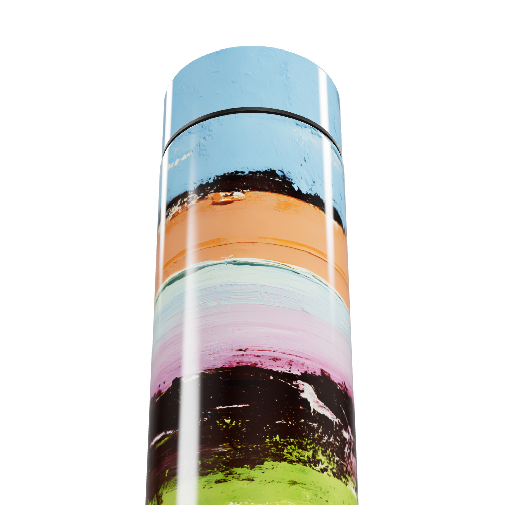 Garrafa Térmica Touch - Multicolorida Inox