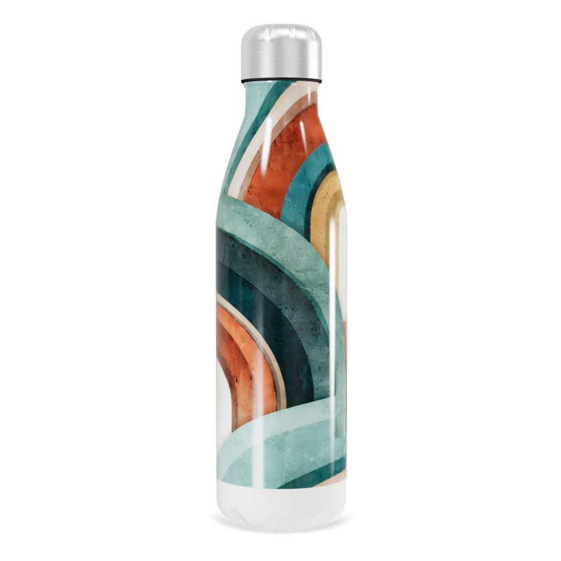 Garrafa Inox - Estampada Multicolorida