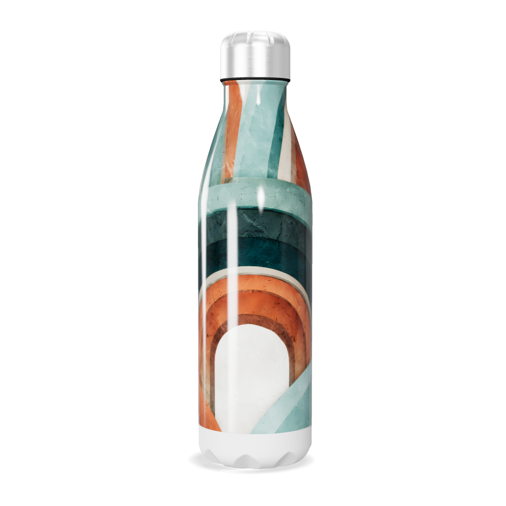 Garrafa Inox - Estampada Multicolorida