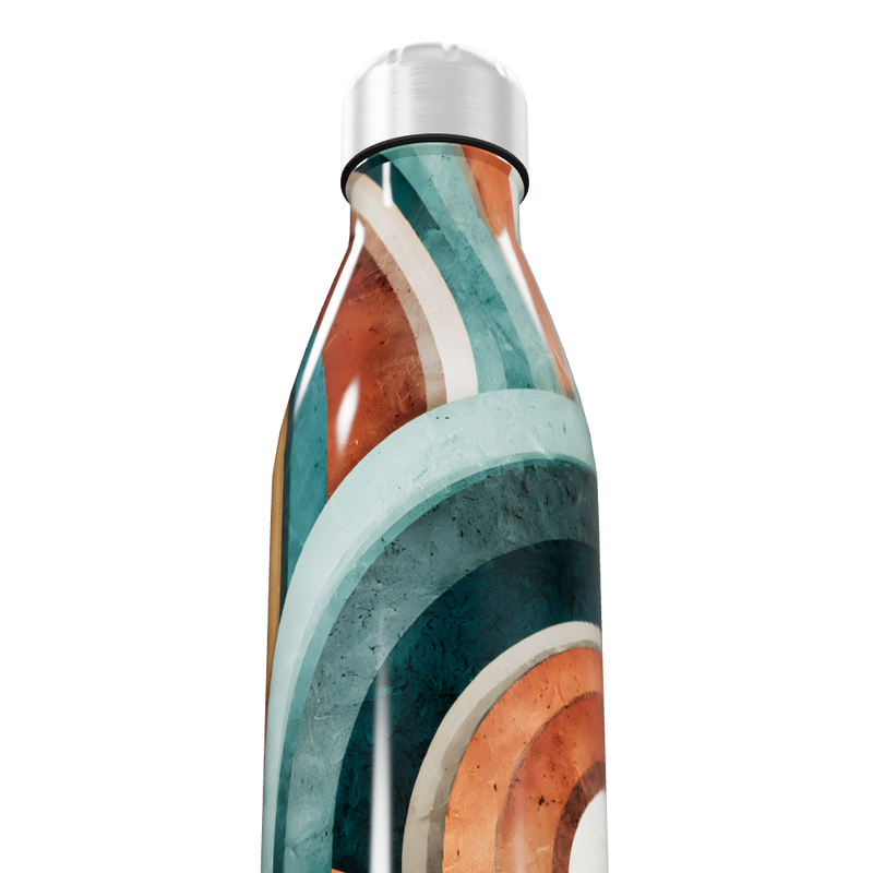 Garrafa Inox - Estampada Multicolorida