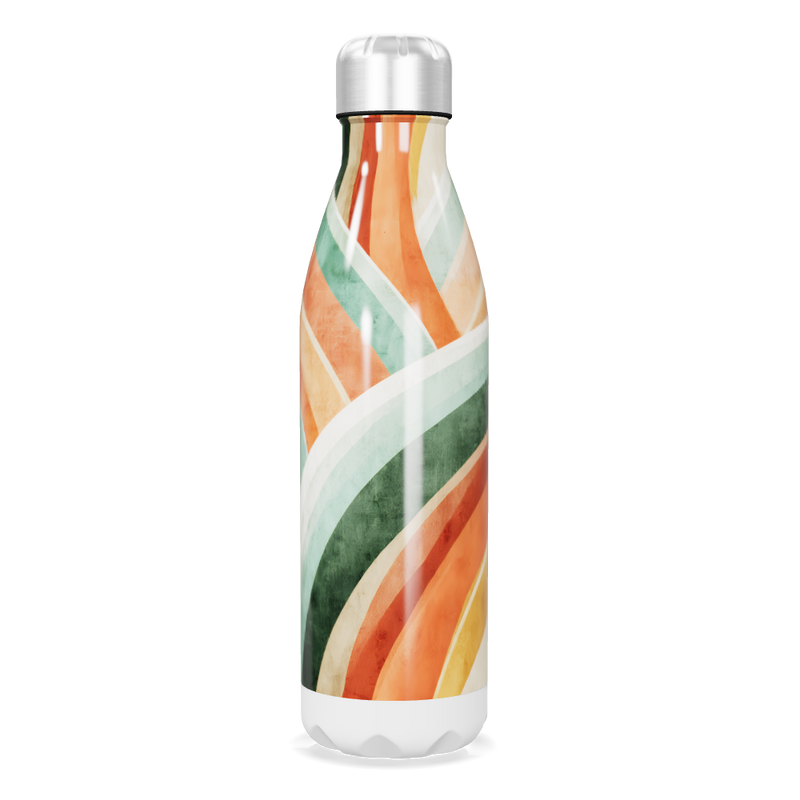 Garrafa Inox - Estampada Multicolorida