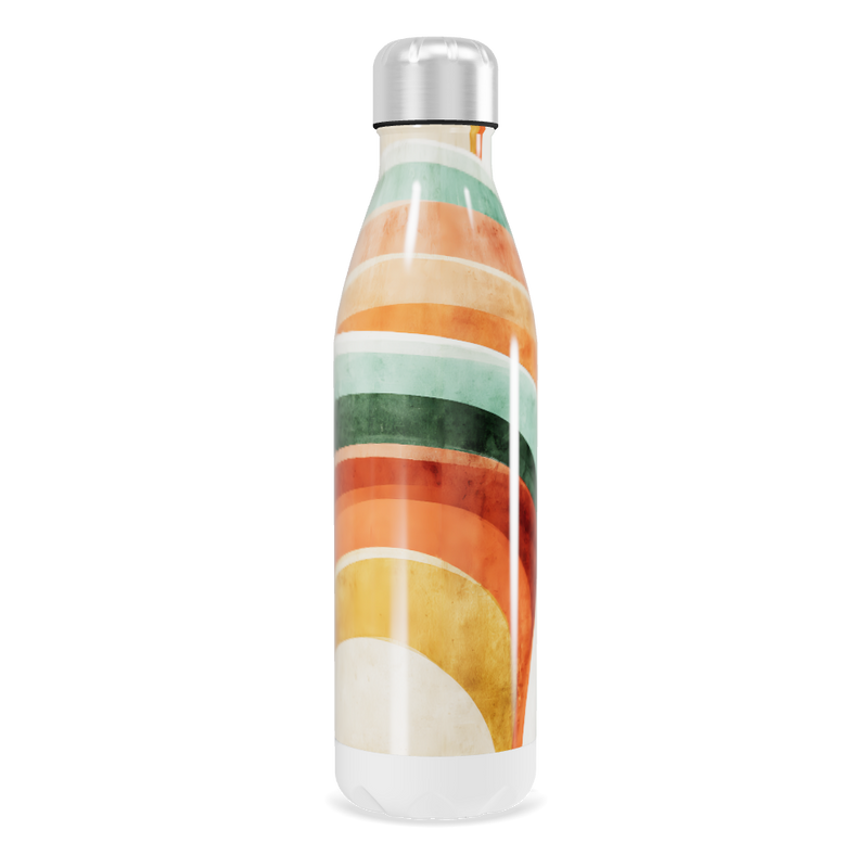 Garrafa Inox - Estampada Multicolorida
