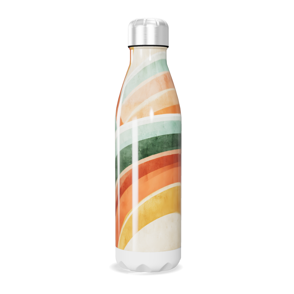 Garrafa Inox - Estampada Multicolorida