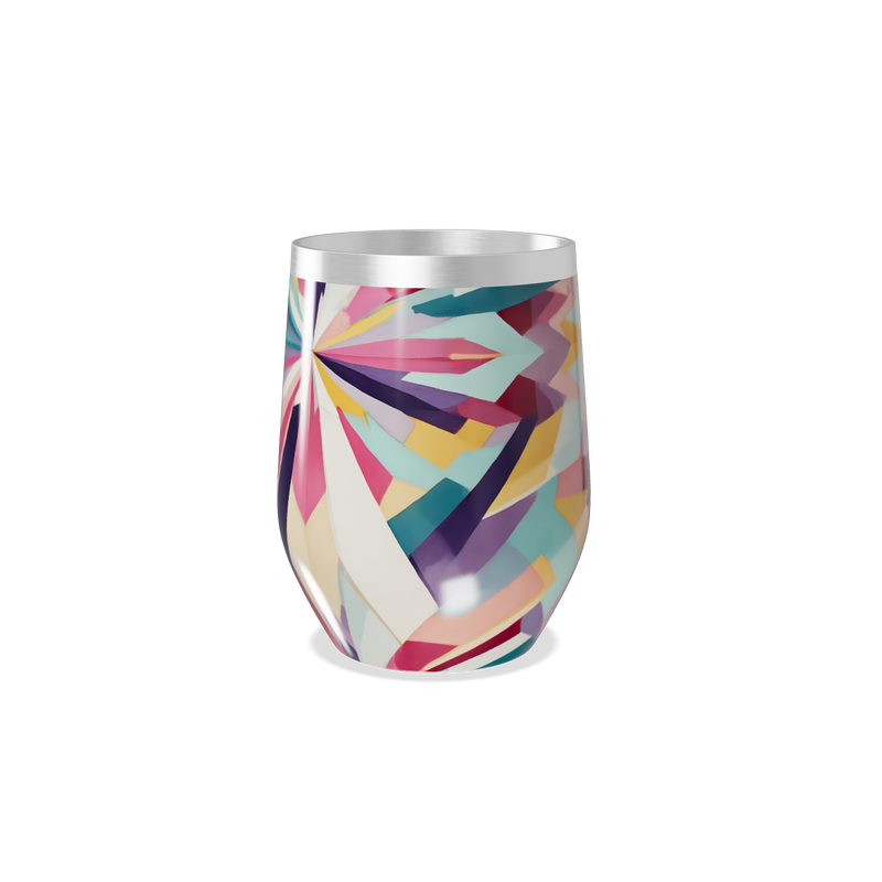 Copo Térmico Slim - Colorido Geométrico