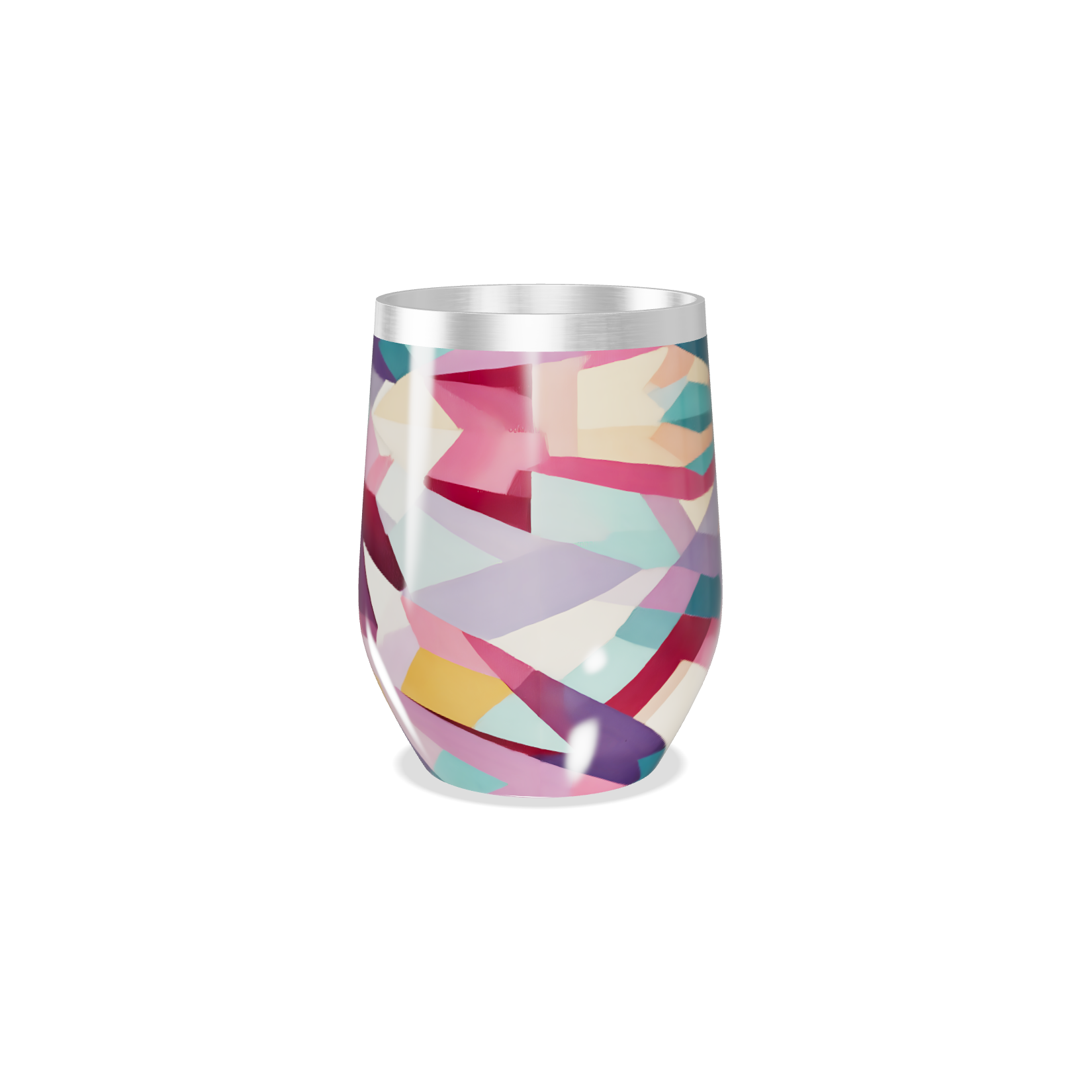 Copo Térmico Slim - Colorido Geométrico