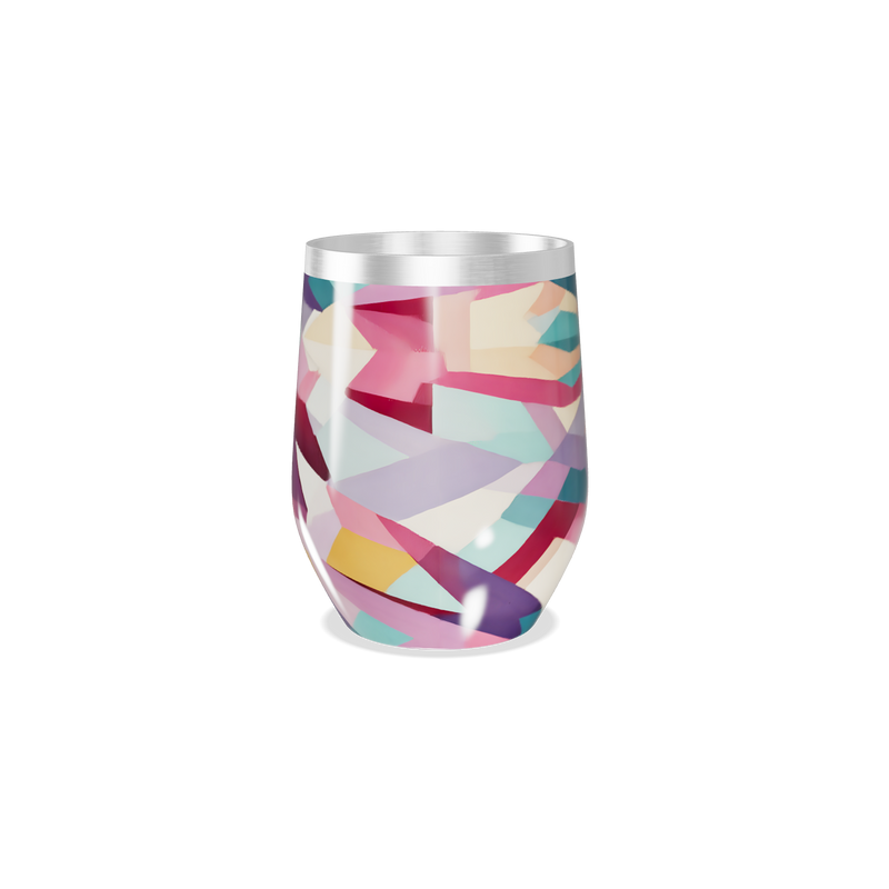 Copo Térmico Slim - Colorido Geométrico