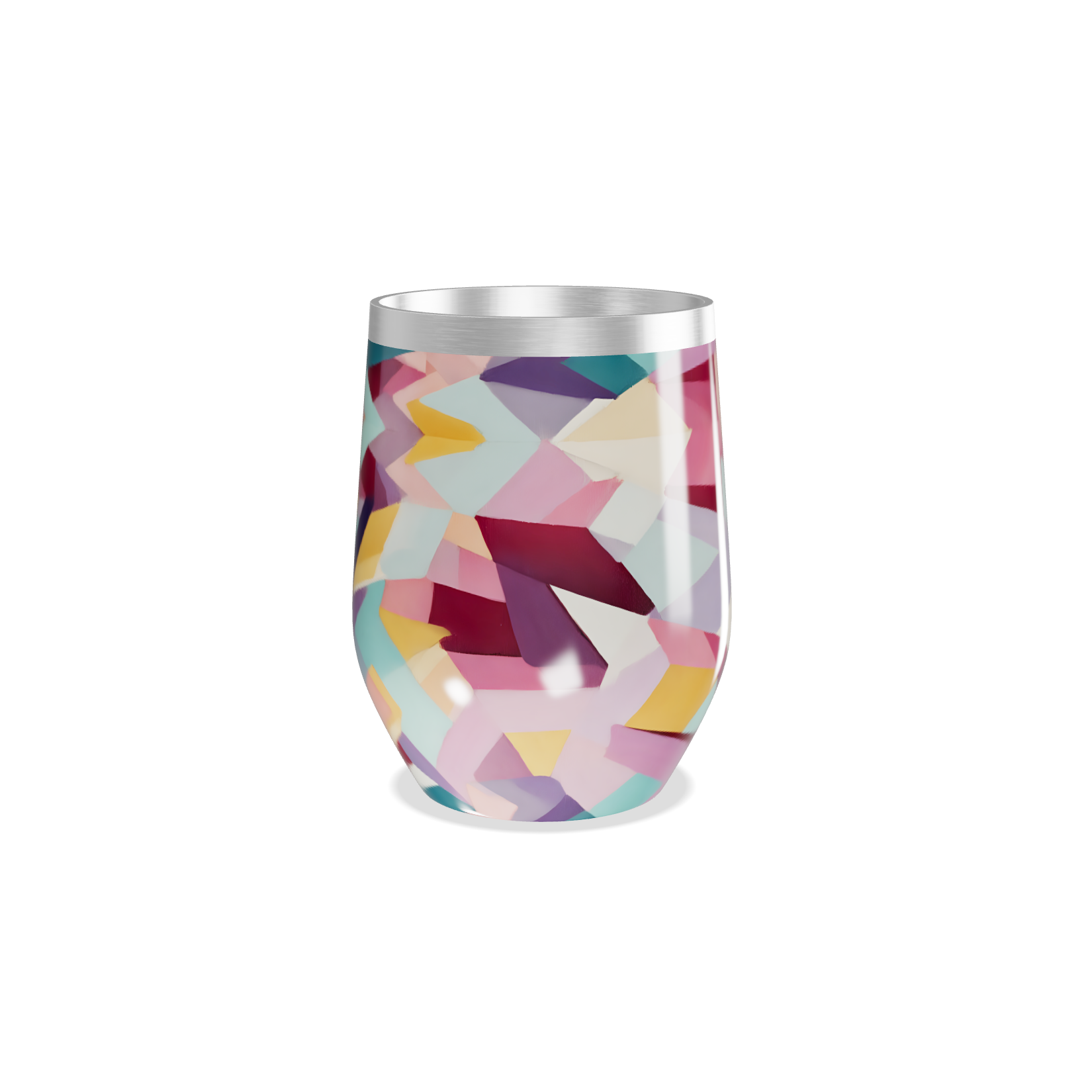 Copo Térmico Slim - Colorido Geométrico