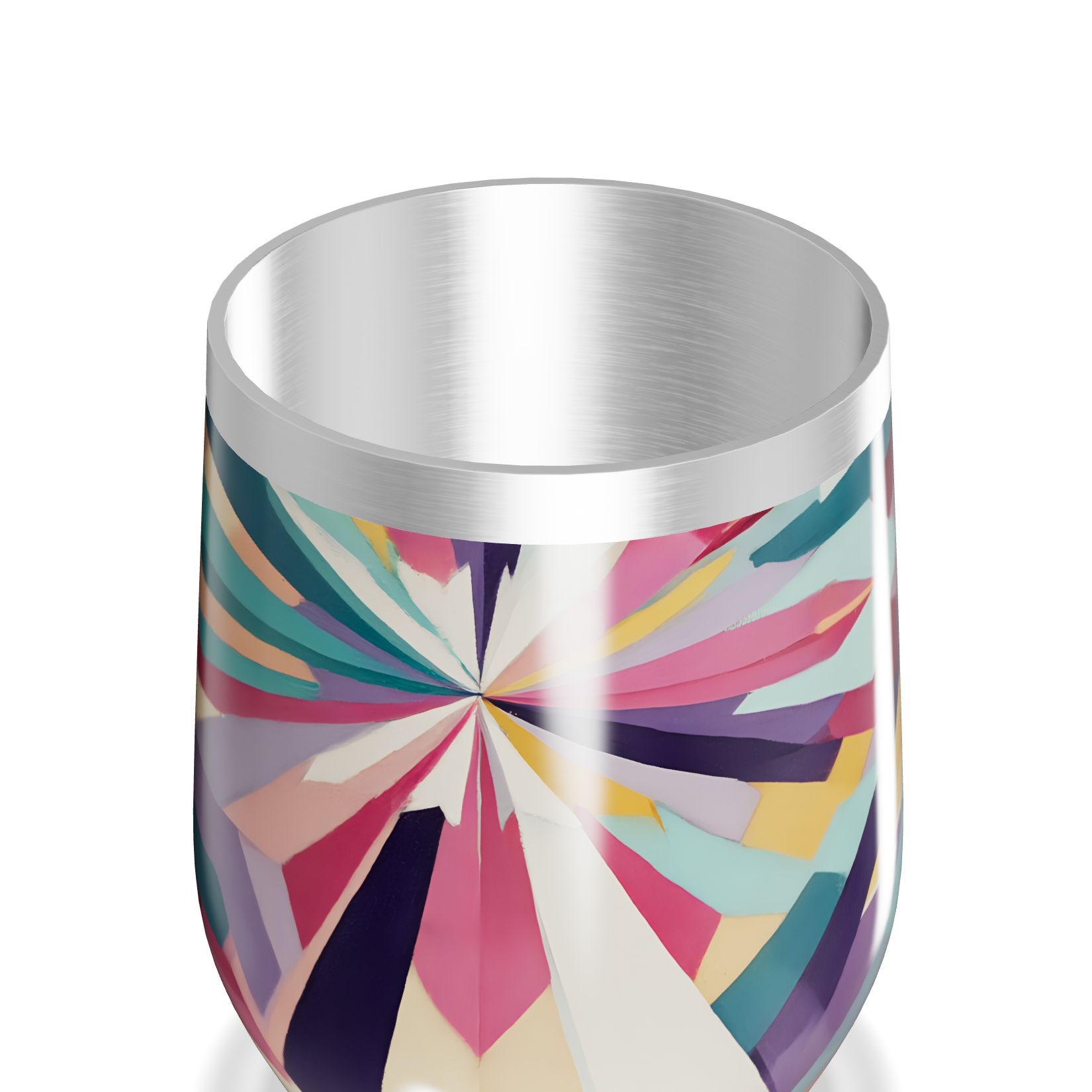 Copo Térmico Slim - Colorido Geométrico