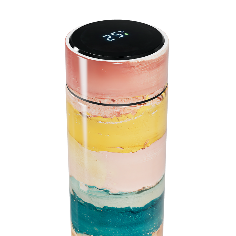 Garrafa Térmica Touch - Multicolorida com Display