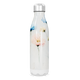 Garrafa Inox - Floral Branca