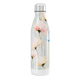 Garrafa Inox - Floral Branca