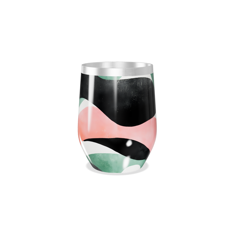 Copo Térmico Slim - Estampa Colorida Aço