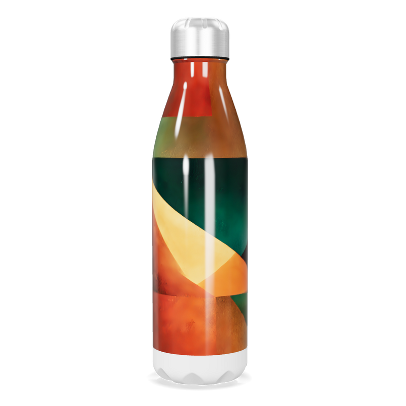 Garrafa Inox Estampada Colorida