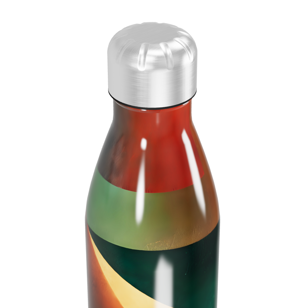 Garrafa Inox Estampada Colorida