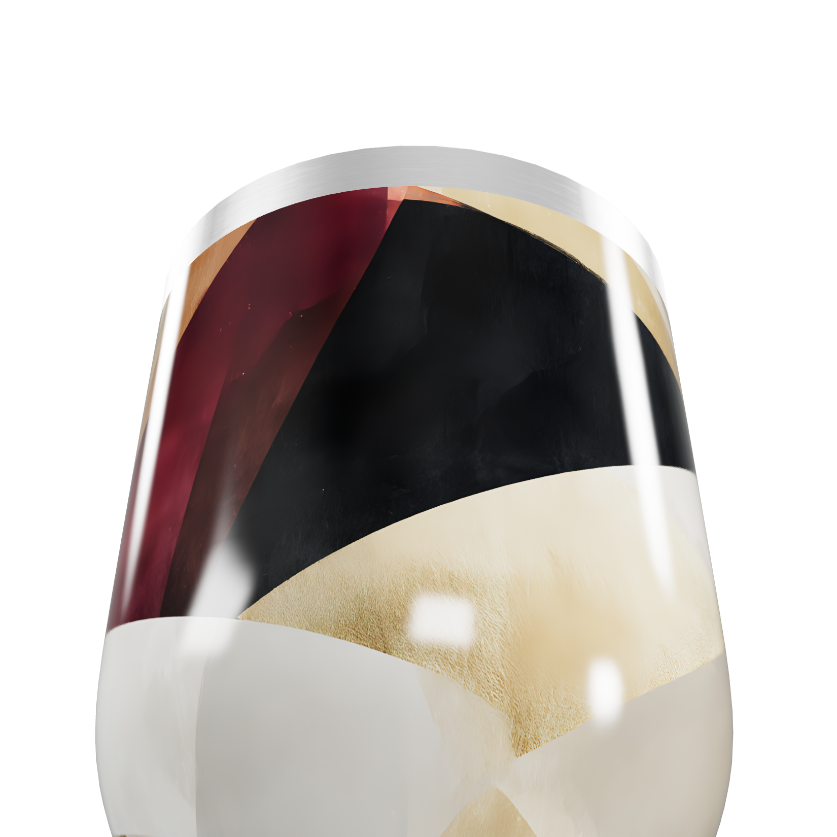 Copo Térmico Slim - Abstrato Multicolorido