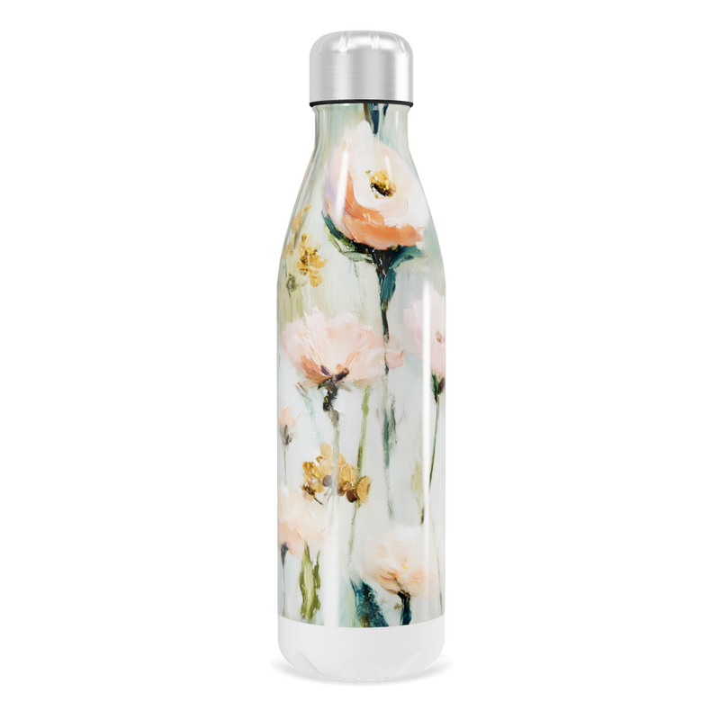 Garrafa Inox - Floral colorida 500ml