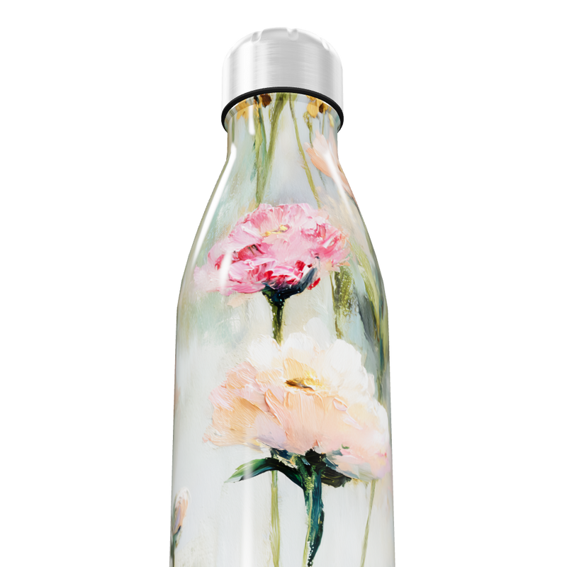 Garrafa Inox - Floral colorida 500ml