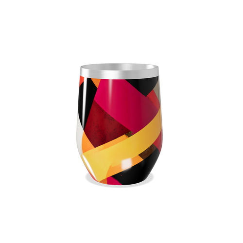 Copo Térmico Slim - Estampa Colorida Abstrata