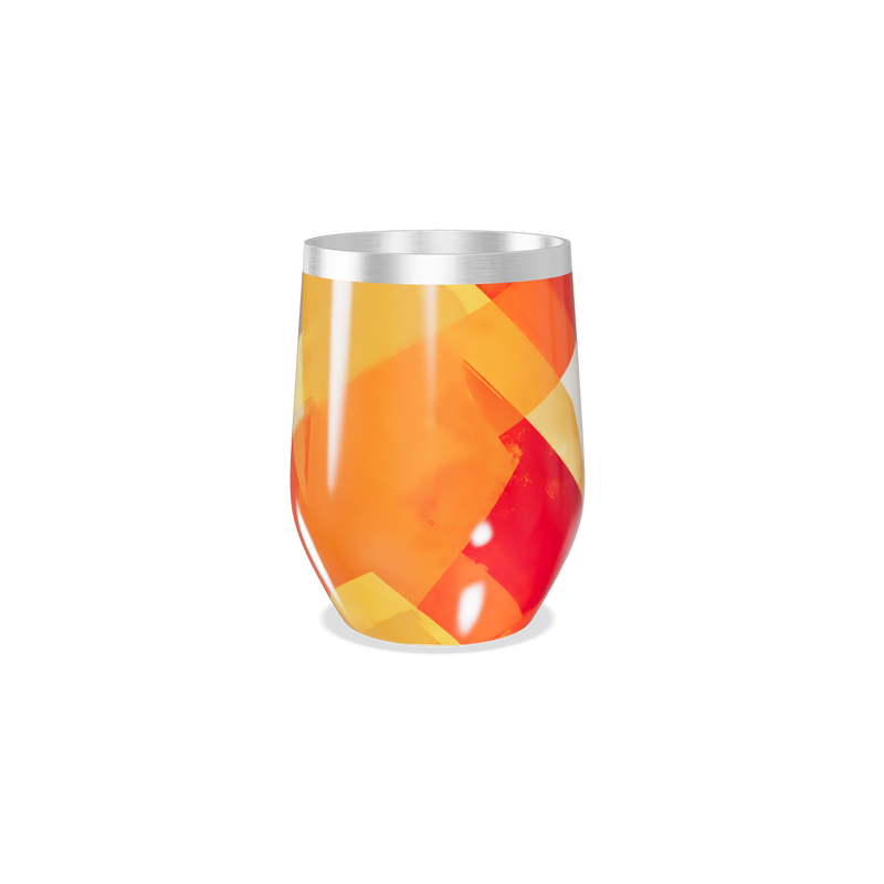 Copo Térmico Slim - Estampa Colorida Abstrata